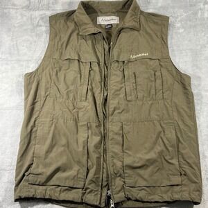 Schoffel Moose Gilet Vest Mens XL Olive Hiking Utility Fishing Adventure Outdoor